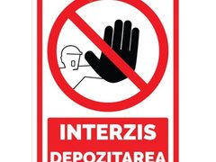 Semne pentru interzis depozitarea